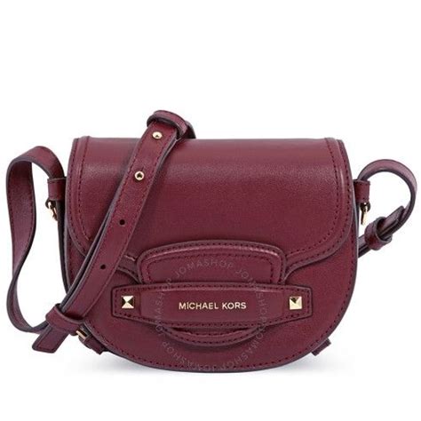 oxblood michael kors bag|oxblood crossbody bag.